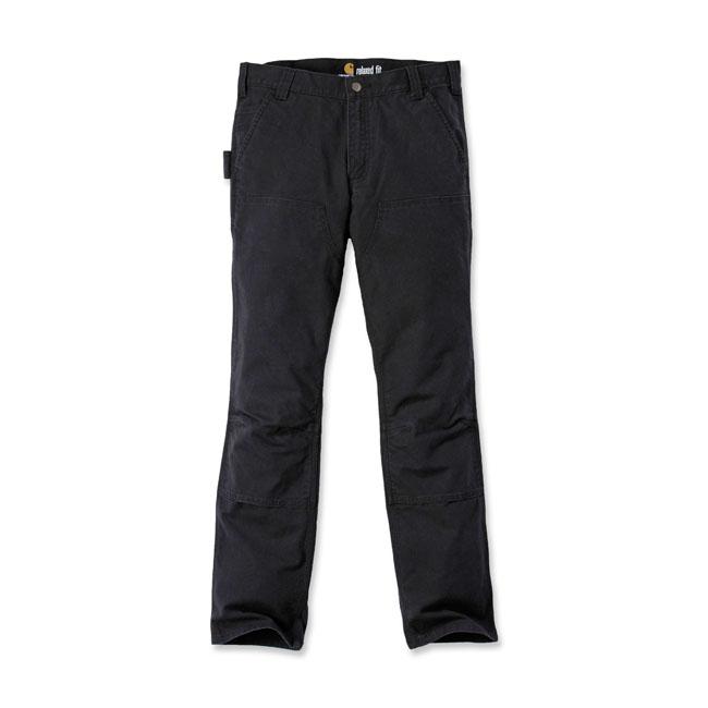 Carhartt Work Pants Stretch Duck Double Front Black / 30 / 32