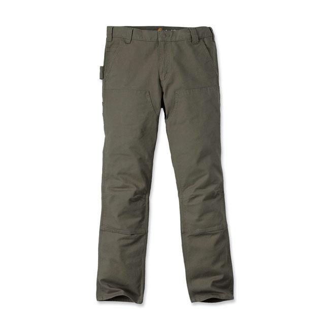 Carhartt Work Pants Stretch Duck Double Front Tarmac / 30 / 32