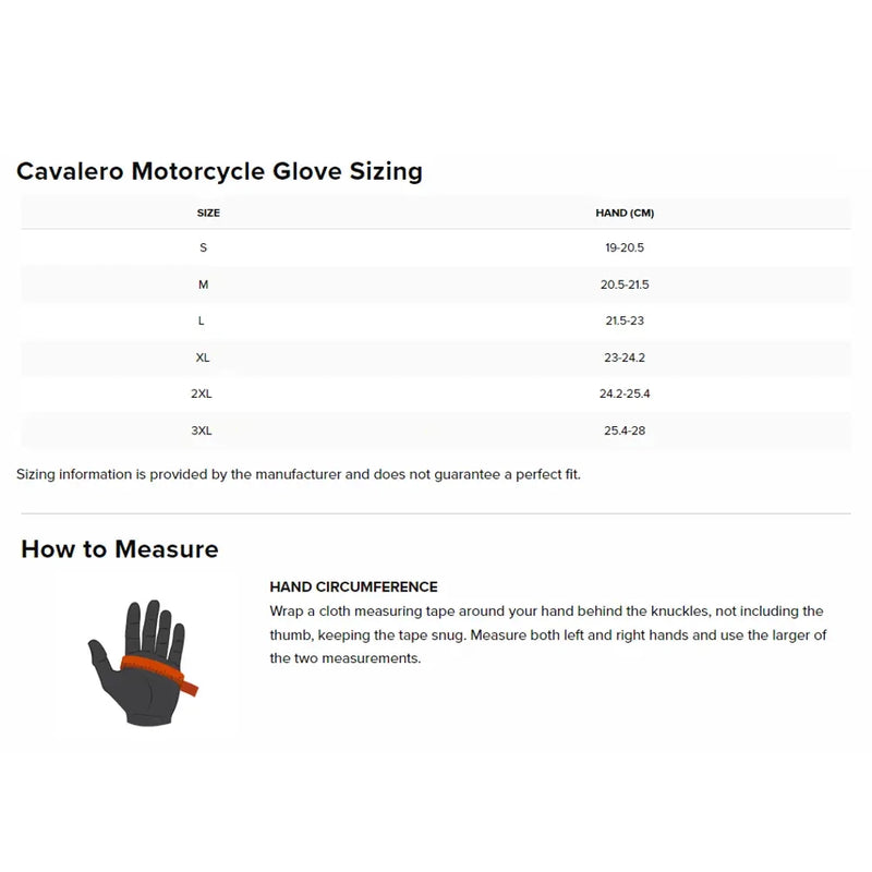 Cavalero Coyote Motorcykelhandsker 