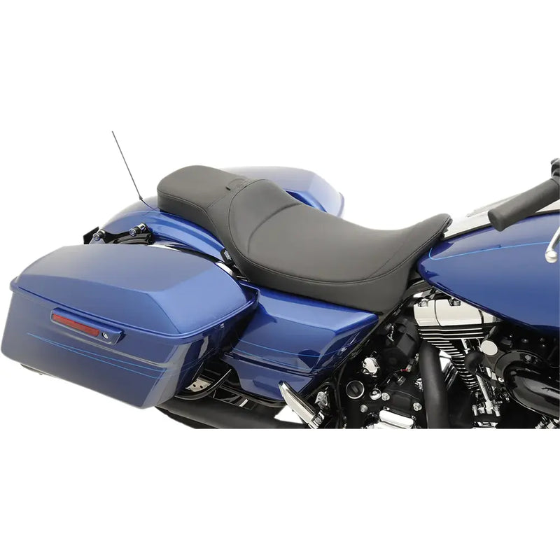 Drag Specialties Predator 2-Up Extended Reach Seat til Harley