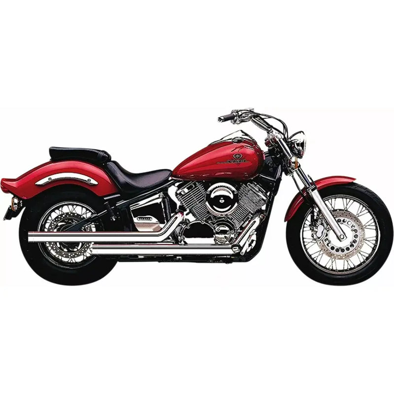 Cobra Dragsters Chrome Exhaust for Yamaha 99-09 XVS1100 Drag Star  - Customhoj