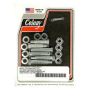Colony Footpegs Brackets 41-64 H-D / Zink Colony Floorboard & Pass Peg Mount Kit for Harley Customhoj