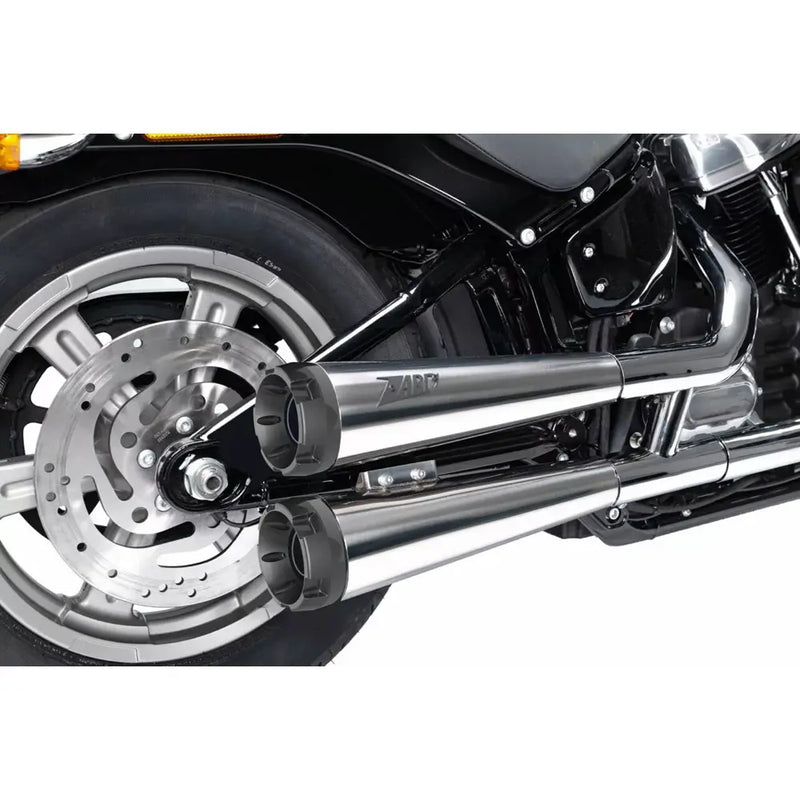 Zard EC Euro 4/5-godkendte kegleformede slip-on-lyddæmpere til Harley Softail