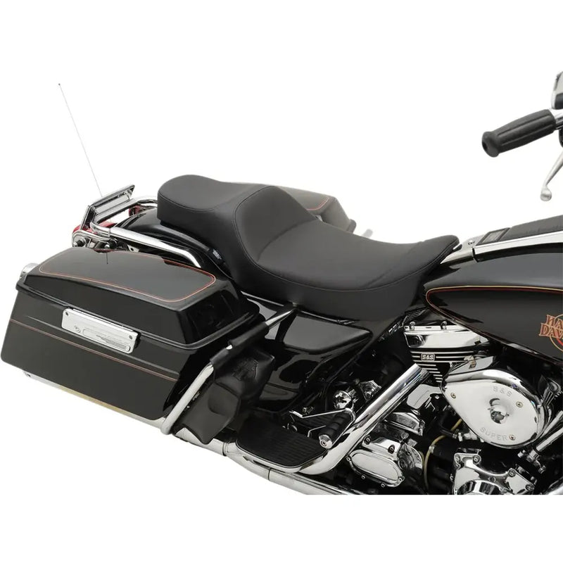 Drag Specialties Predator 2-Up Extended Reach Seat til Harley