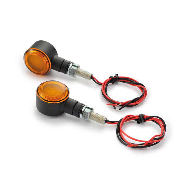 Daytona D-Light Sol LED Motorcycle Turn Signals Amber