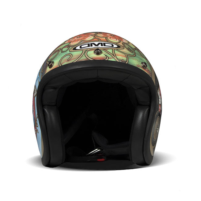 DMD Retro Custom Open Motorcycle Helmet