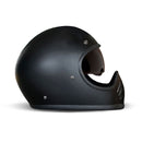 DMD Seventyseven Retro MX Motorcycle Helmet Matte Black / XS (53-54cm)  - Customhoj
