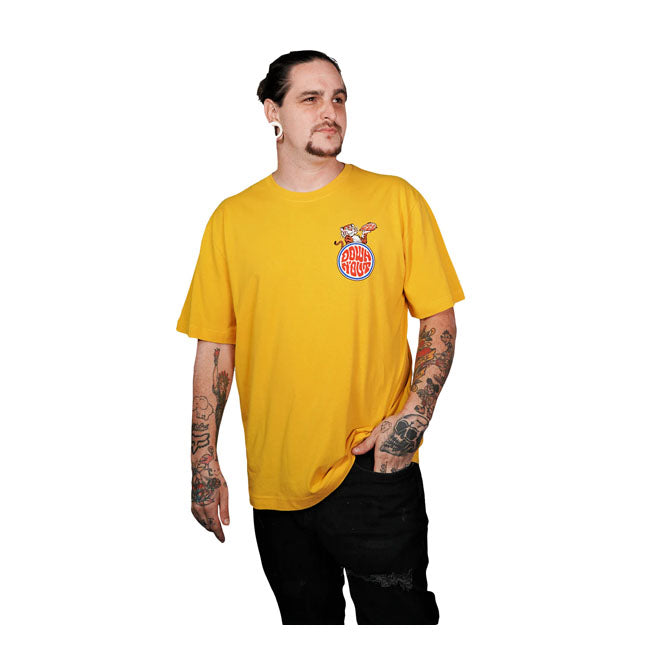 Down-n-Out Tiger In Your Tank T-Shirt Yellow / S