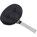 Drag Specialties EZ Glide Motorcycle Backrest Tall bar / Large / Pillow Black  - Customhoj