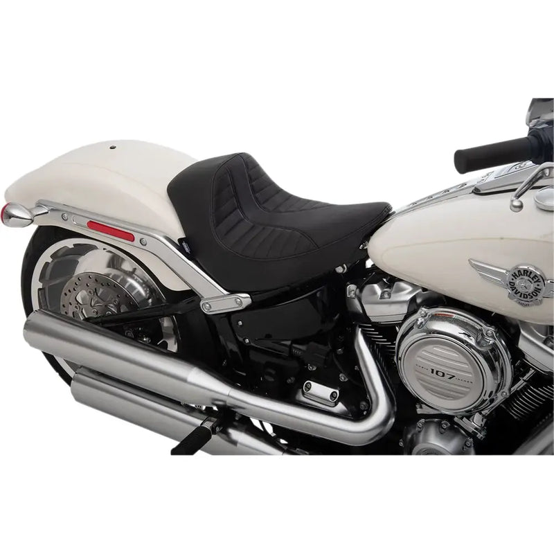 Drag Specialties EZ-ON Solo Seat for Harley 23-25 Softail Breakout / Scorpion Black  - Customhoj