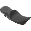 Drag Specialties Low Profile Touring Seat for Harley 97-07 Touring / Diamond Black  - Customhoj