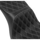 Drag Specialties Performance Predator 2-Up Seat for Harley  - Customhoj