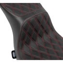 Drag Specialties Performance Predator 2-Up Seat for Harley  - Customhoj
