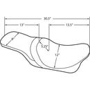 Drag Specialties Predator 2-Up Forward Seat for Harley  - Customhoj