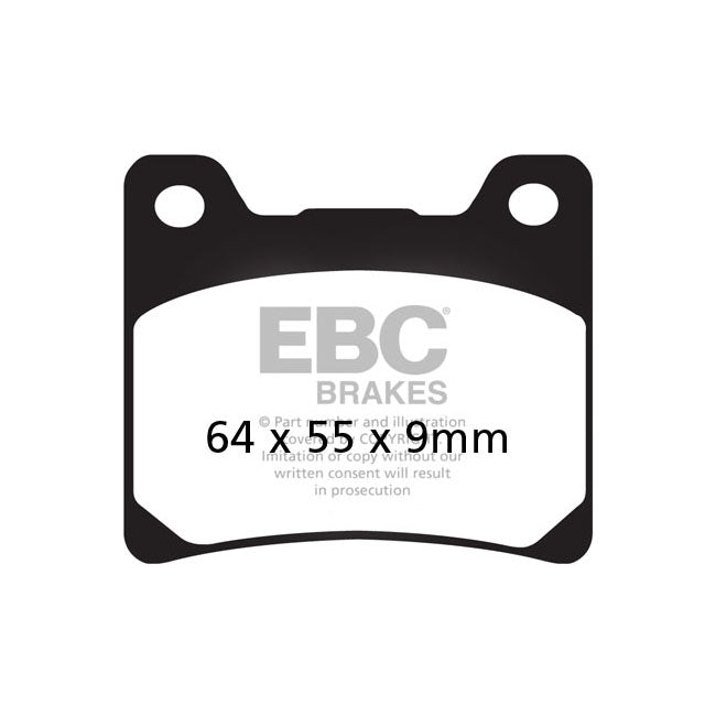 EBC Double-H Sintered Rear Brake Pads for Yamaha BT 1100 Bulldog 02-06