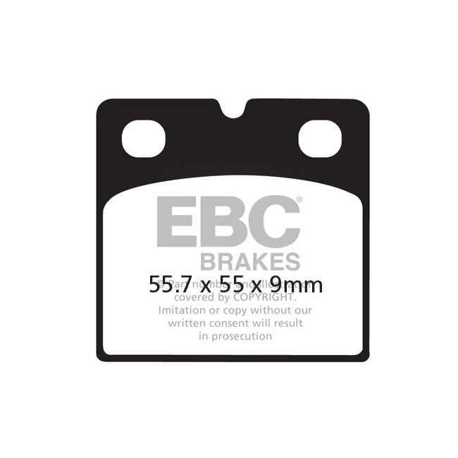 EBC Organic Front Brake Pads for Triumph T140 Bonneville L.F. Harris Production Bike 85-88