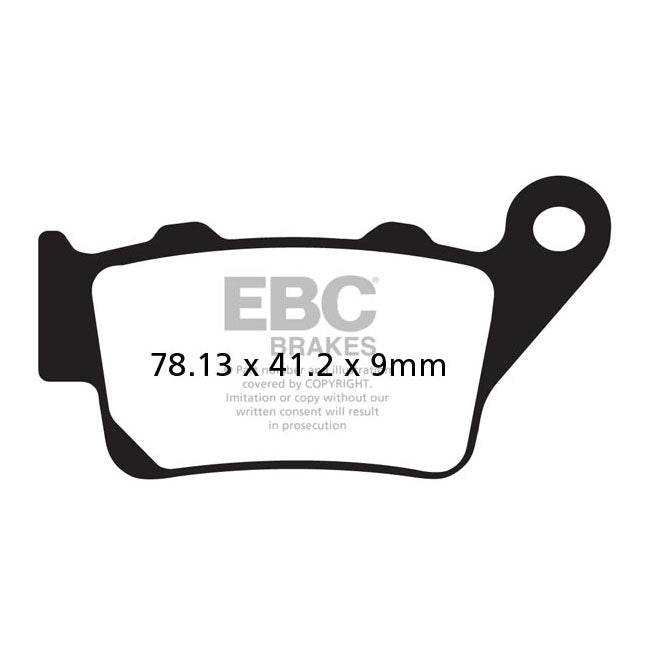 EBC Organic Rear Brake Pads for Aprilia Pegaso 650 ie 01-04