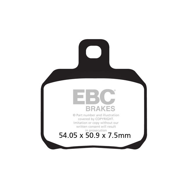 EBC Organic Rear Brake Pads for Kawasaki Ninja H2 Carbon ZX 1000 2017