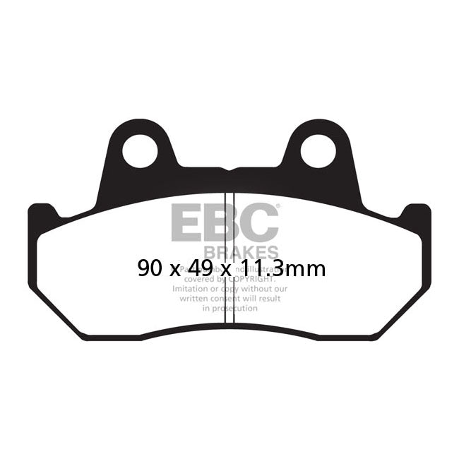 EBC V-Pad Semi Sintered Rear Brake Pads for Honda GL 1200 Goldwing 84-86