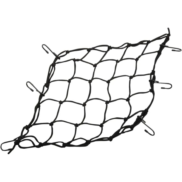 Emgo Universal Motorcycle Cargo Net Black  - Customhoj