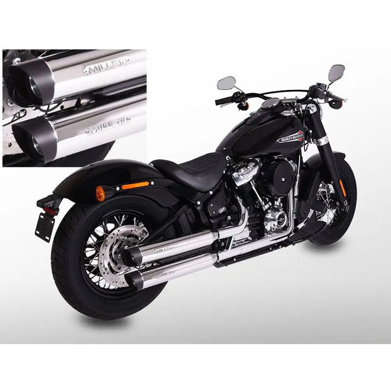 Miller Destiny Euro 5 Slip-On lyddæmpere til Harley