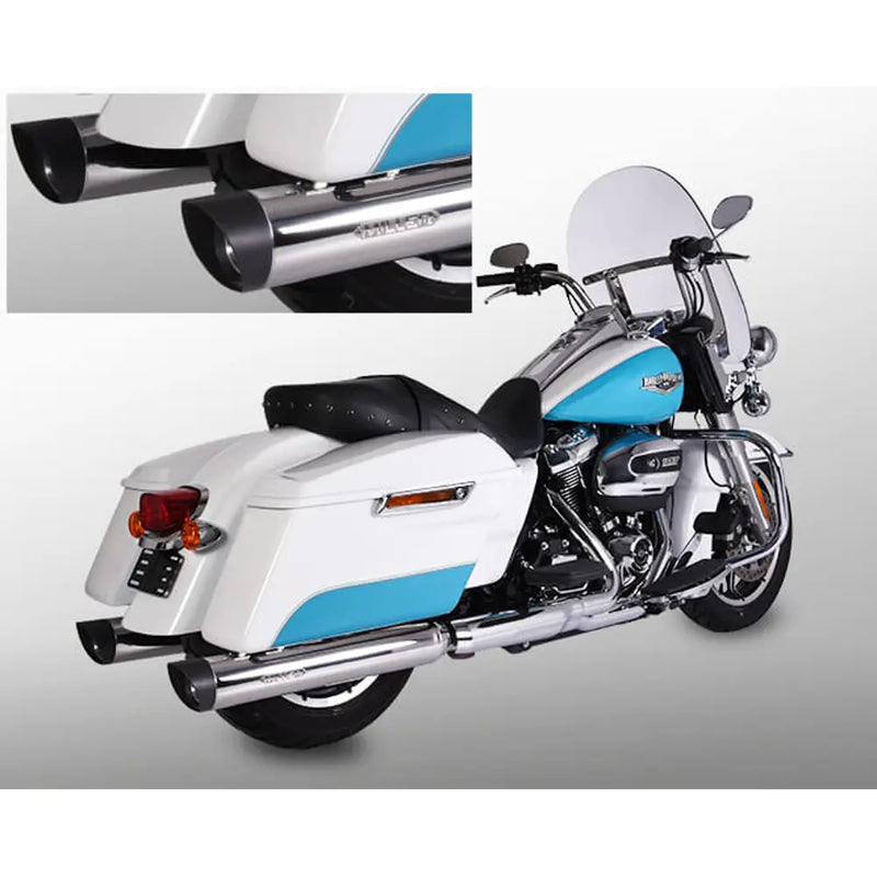 Miller Arlington Euro 4 Slip-On lyddæmpere til Harley