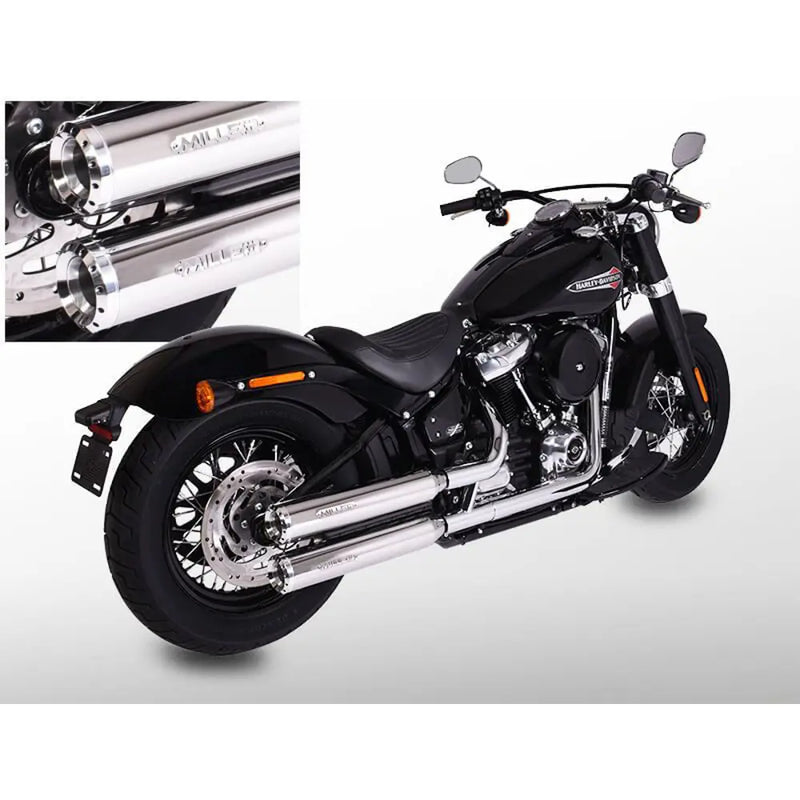Miller Destiny Euro 5 Slip-On lyddæmpere til Harley