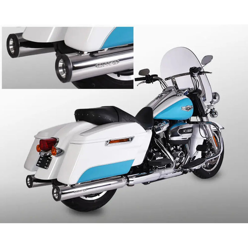 Miller Arlington Euro 4 Slip-On lyddæmpere til Harley