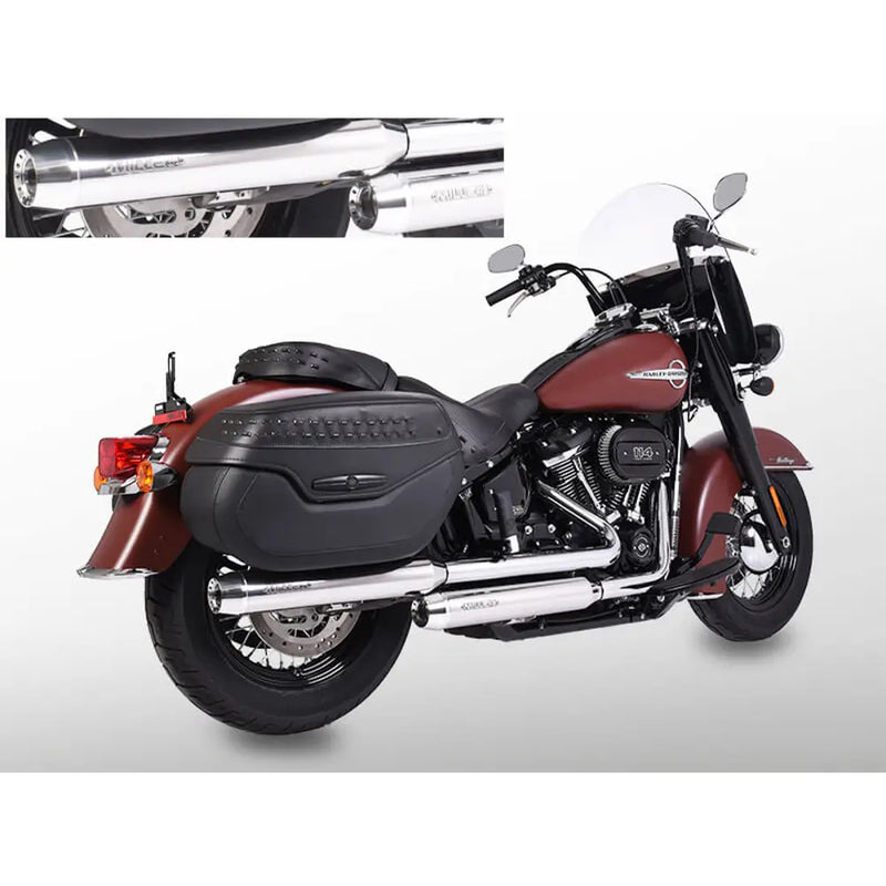 Miller Independence Euro 4 Slip-On lyddæmpere til Harley