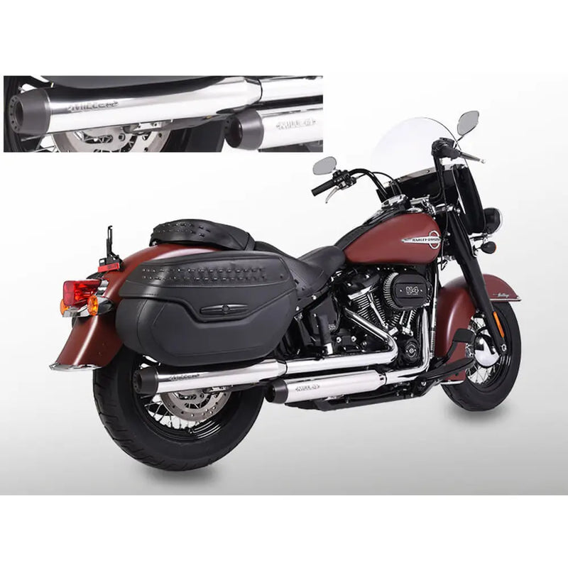 Miller Independence Euro 4 Slip-On lyddæmpere til Harley