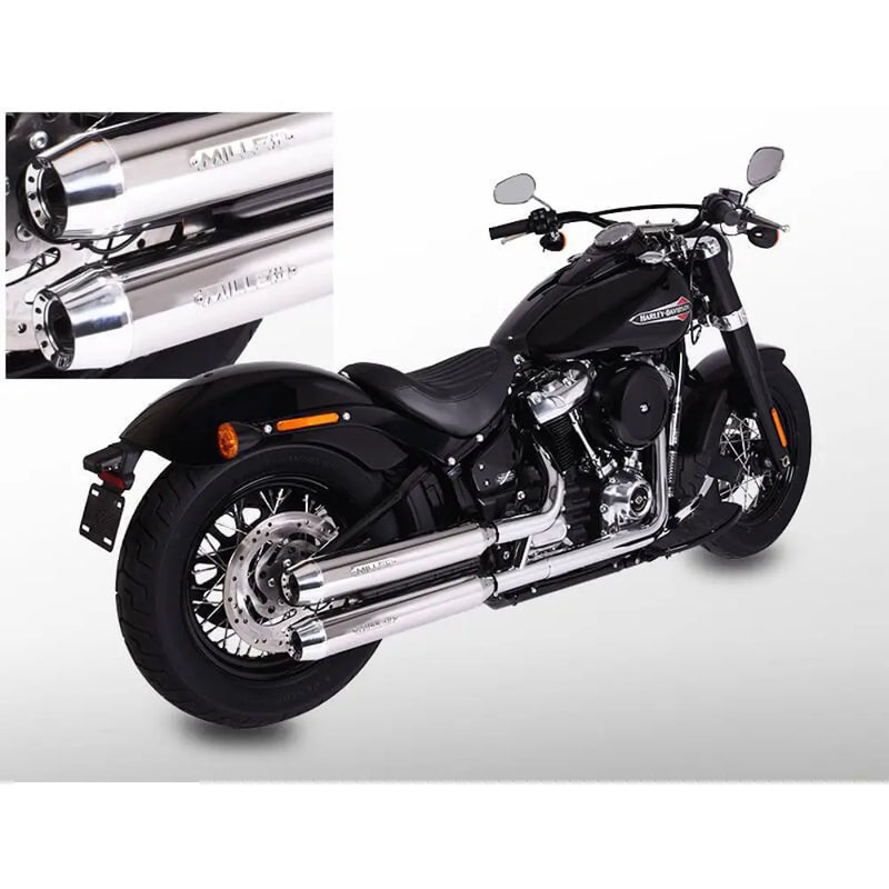 Miller Destiny Euro 5 Slip-On lyddæmpere til Harley