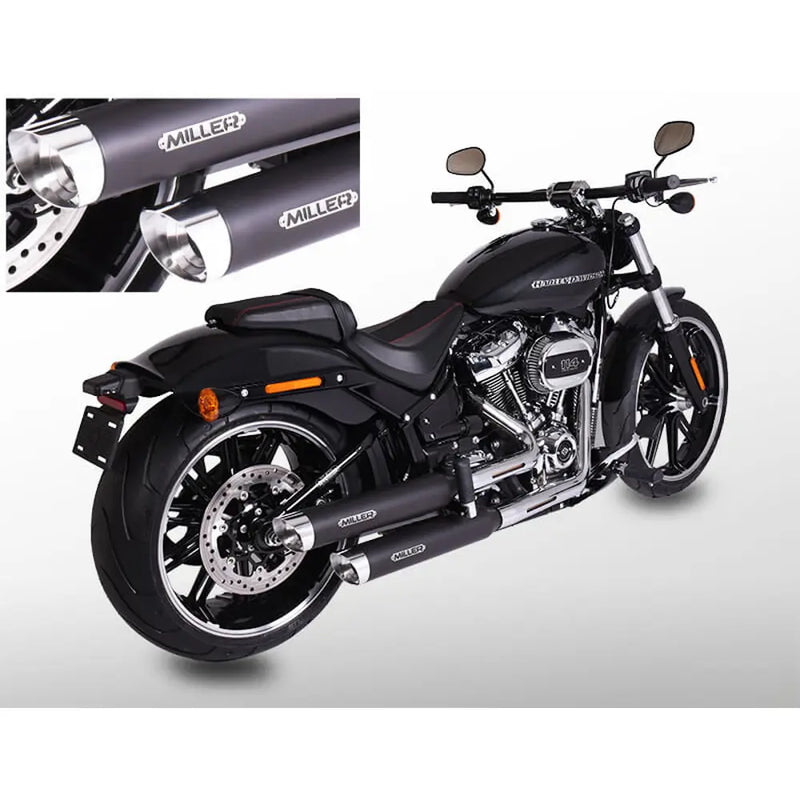 Miller Destiny Euro 5 Slip-On lyddæmpere til Harley