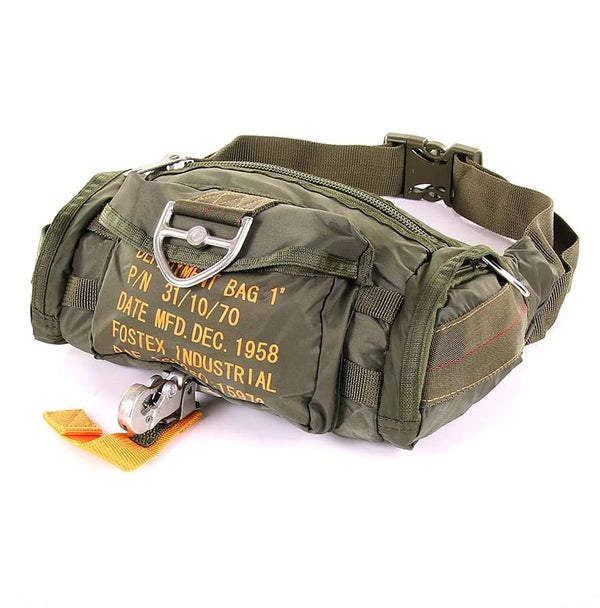 Fostex Army Parachute Hip Bag Green