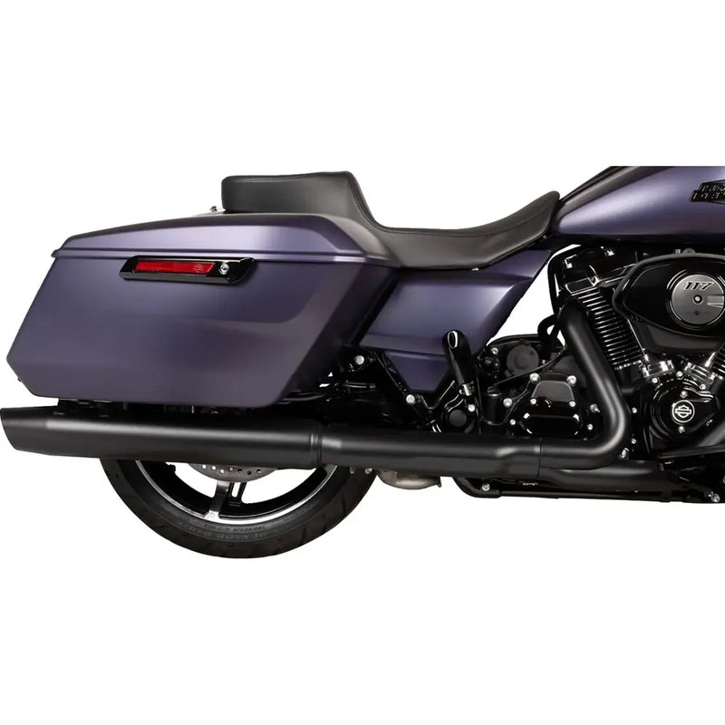 Drag Specialties Performance Predator 2-Up forlænget sæde til Harley 