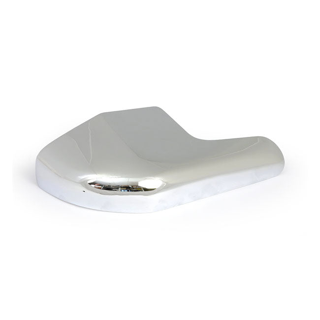 FL Cross Over Exhaust Heat Shield for Harley 65-84 4-speed FL models / Horizontal (Replaces OEM 65703-65B) / Chrome  - Customhoj