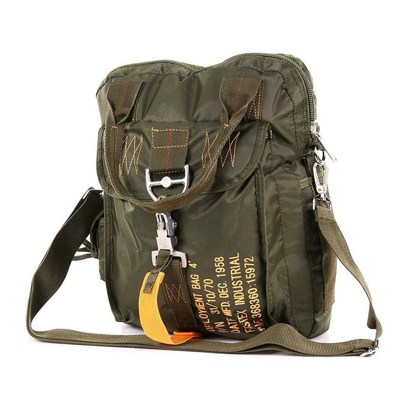 Fostex Army Parachute Shoulder Tote Bag Green  - Customhoj