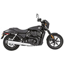 Freedom Performance Eagle Slip-On Mufflers for Harley 14-20 XG500 / XG750 Street / Chrome with black end caps  - Customhoj