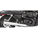 Freedom Performance Racing Slip-On Mufflers for Harley 14-20 XG500 / XG750 Street / Chrome with black end caps  - Customhoj