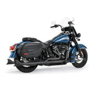 Freedom Performance Sharktail True Duals Exhaust for Harley 18-25 Softail (read note) (excl. Fat Boy / Breakout) / Black / 33"  - Customhoj