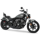 Freedom Performance Shorty Turn Out Straight Cut 2-into-1 Exhaust for Indian 22-25 Chief / Black/Chrome / Sculpted Black  - Customhoj