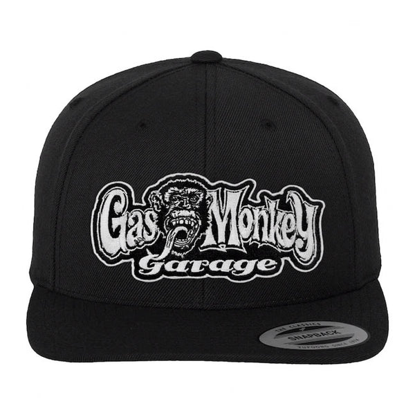 Gas Monkey Garage Snapback Cap Black  - Customhoj