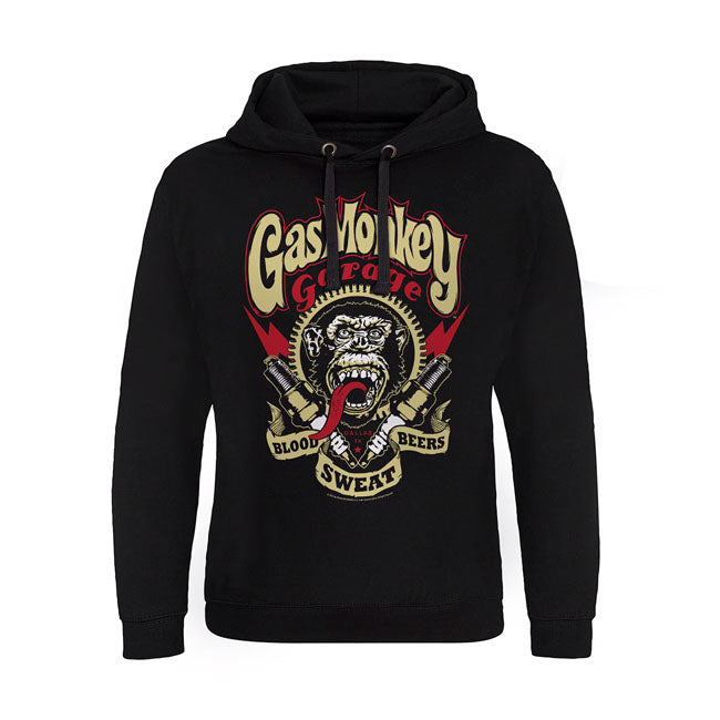 Gas Monkey Garage Spark Plugs Hoodie Black / S  - Customhoj