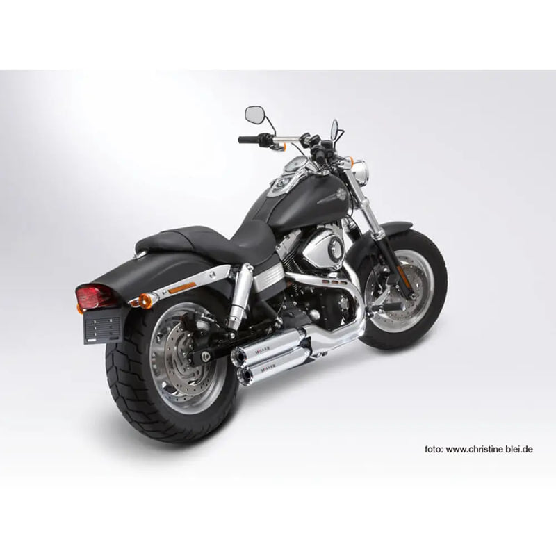 Miller Utah Euro 3/4 Slip-On lyddæmpere til Harley