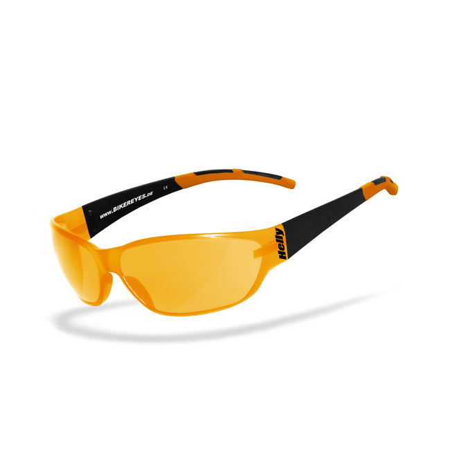 Helly Biker Shades Airshade Motorcycle Sunglasses Orange