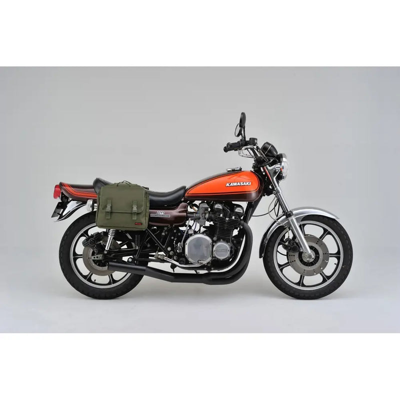Daytona Henlybegins Universal Canvas Throw-Over motorcykel sadeltaske sæt