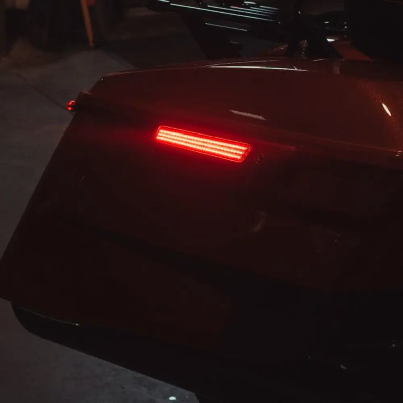 Custom Dynamics LED-lys med dobbelt intensitet til sadeltaskelåse til Harley