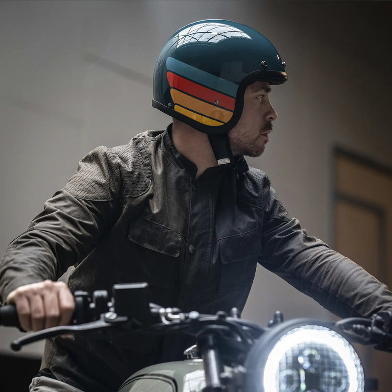 DMD Retro Custom åben motorcykelhjelm