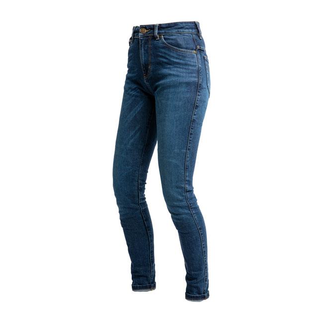 John Doe Protective Jeans Ladies Indigo / 26x32 John Doe Luna Mono XTM High Motorcycle Jeans Customhoj