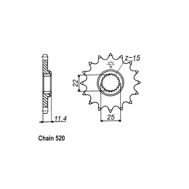 JT Sprockets Front Sprocket KTM 690 SM 08-09 JT Front Sprocket for KTM Customhoj