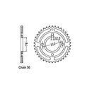 JT Sprockets Rear Sprocket Yamaha RD400DXE Alloy Wheel 78-80 JT Rear Sprocket for Yamaha Customhoj